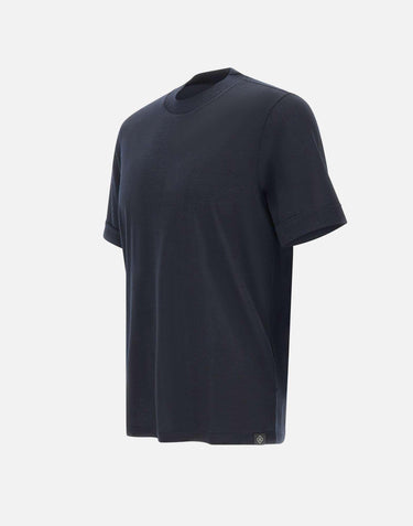 T-shirt in lana extrafine 60134 68002598 GRAN SASSO 