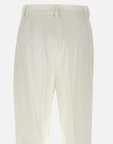 Pantaloni in lino e viscosa PADC02F411H549 21 FABIANA FILIPPI 