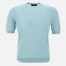 Maglia in seta a maniche corte 43112 23503410 GRAN SASSO 