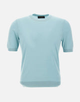 Maglia in seta a maniche corte 43112 23503410 GRAN SASSO 