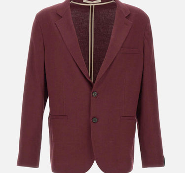 Blazer in misto lino L0423632 4469 PAOLO PECORA 