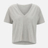 T-shirt  "Faa" in cotone Supima FAAA GREY LOULOU DE SAISON 