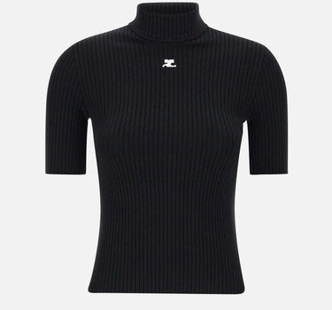 Maglia "Reedition" PERMPU026FI0001 BLACK COURREGES 