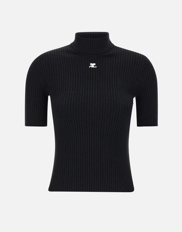 Maglia "Reedition" PERMPU026FI0001 BLACK COURREGES 