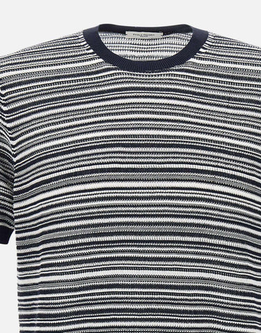 T-shirt in cotone crepe A040 F3000002 PAOLO PECORA 
