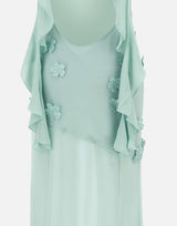 "Maxi waterfall dress" 113904 305 ROTATE BIRGER CHRISTENSEN 
