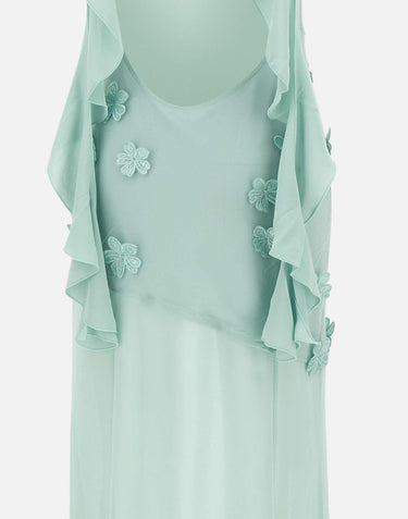 "Maxi waterfall dress" 113904 305 ROTATE BIRGER CHRISTENSEN 