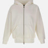 Felpa "Hvy fleece hoodie" P460 BFCM724OFFWHITE PURPLE BRAND 