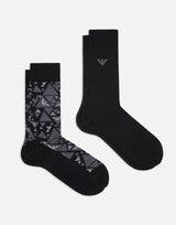 Set due paia di calze "Graphic Allover" EM000543 AF18165MC250 EMPORIO ARMANI 