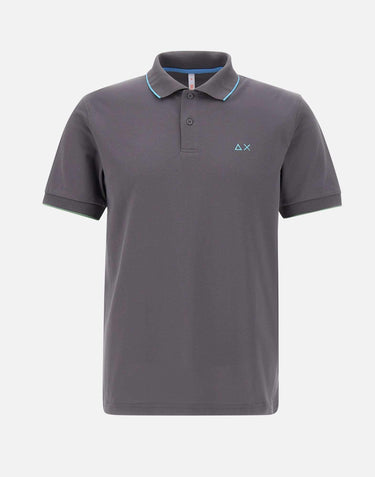 "Small stripes on collar polo" A35110 99 SUN68 