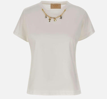 T-shirt con accessorio collana RIJBR003 1041 KAOS 