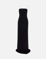 "Velvet Maxi Train Dress" 115004 100 ROTATE BIRGER CHRISTENSEN 