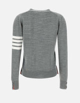 "Relaxed fit V neck" FKC334A Y1014055 THOM BROWNE 