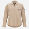 Overshirt in raso di cotone biologico stretch 1200015S0012 V009A STONE ISLAND 