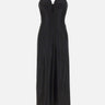 Abito midi con scollo strutturato 26EJR0308VI0267 P001 RABANNE 