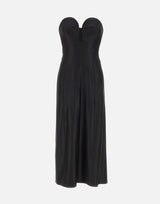 Abito midi con scollo strutturato 26EJR0308VI0267 P001 RABANNE 