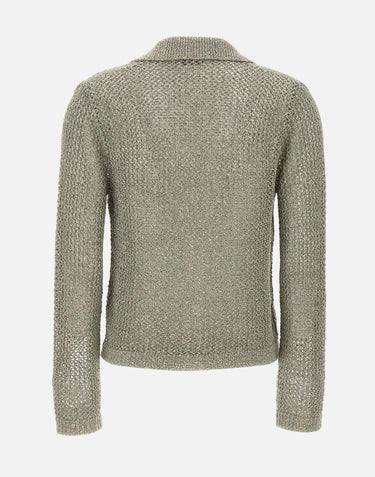 Cardigan con micro paillettes 373557 847 KANGRA 