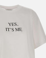 T-shirt "Yes it's me" 1425JTS006986A WHITE VICTORIA BECKHAM 