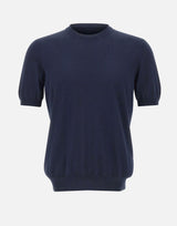 Maglia in cotone a maniche corte 57136 21810598 GRAN SASSO 