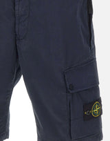 Bermuda in twill di cotone biologico stretch L100019S0A10 V0020 STONE ISLAND 