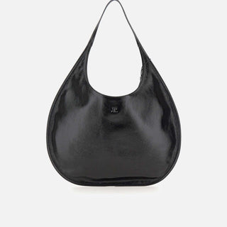 Borsa a spalla "Flat Holy Naplack" 126GSA210CR0043 BLACK COURREGES 