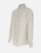 Camicia in lino M75CAMJ12 TET0I02601NN ELEVENTY 