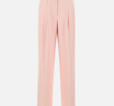 Pantaloni "Dbl Pleat" in crepe Admiral O1109201 Q2D THEORY 