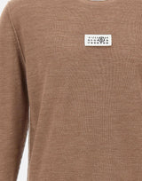 Maglia in lana con cuciture a contrasto SH0HL0010 M13037130 MM6 MAISON MARGIELA 