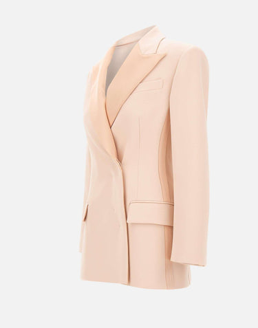 Blazer in crêpe leggero e raso GI24163E2 EA1 ELISABETTA FRANCHI 