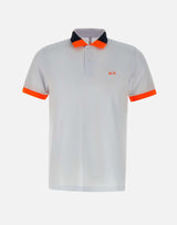 "Polo fluo multicolor" A35123 01 SUN68 