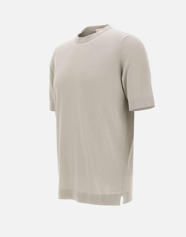 T-shirt in crepe di cotone TS0MC CR14R902 FILIPPO DE LAURENTIIS 