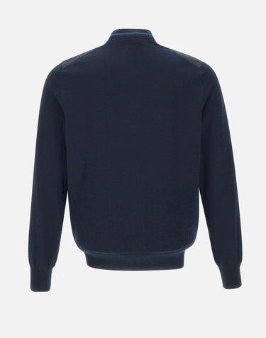 Giacca in cotone e alcantara 57139 18044598 GRAN SASSO 