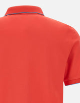 "Small stripes on collar polo" A35110 10 SUN68 