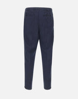 Pantaloni in misto lino con coulisse 26PG1649 037 PERFECTION 