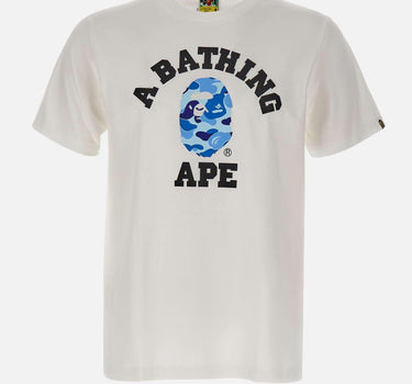 T-shirt "ABC Camo College" 001TEM301004M WHXBL BAPE 