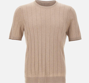 Maglia in seta a maniche corte 43116 23510030 GRAN SASSO 