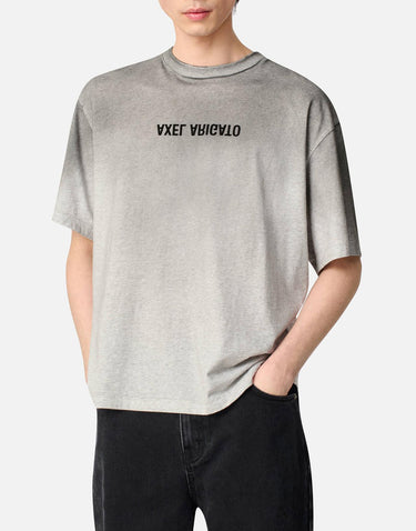 "Distort light t-shirt" A3543001 GREY AXEL ARIGATO 