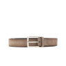 Cintura in pelle scamosciata 0935 TAUPE ALBERTOLUTI 