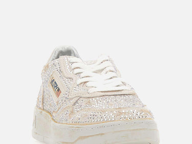 "Crystal Medalist Suede Strass NA01" AULW NA01 AUTRY 