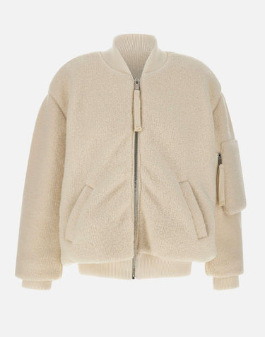"Bomber Bouclè jkt" F5LAWOKJ284 013 LANEUS 