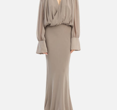 Abito lungo in chiffon 115520 816 ROTATE BIRGER CHRISTENSEN 
