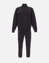 Tuta sportiva in misto cotone con profili a contrasto 50555906 001 BOSS 