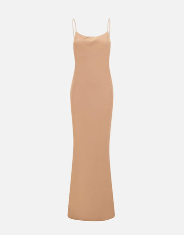Abito "Ninfea" in satin di raso T170130A TNP229BLUSH THE ANDAMANE 