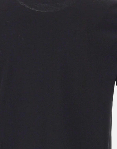 T-shirt in lino DK17130 NERO DIKTAT 