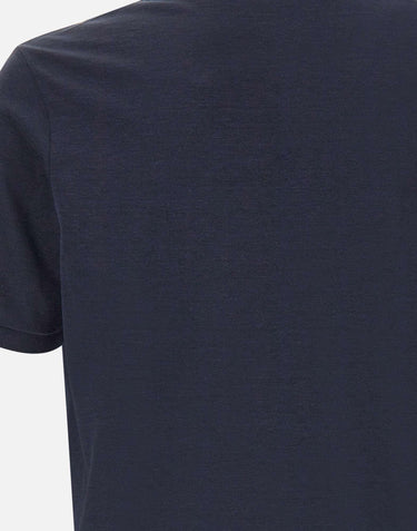 Polo open collar in misto seta e cotone 26411237 050 PAUL&SHARK 