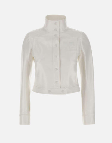 "Reedition Vinyl Jacket" PERCBL005VY0014 HERWHITE COURREGES 