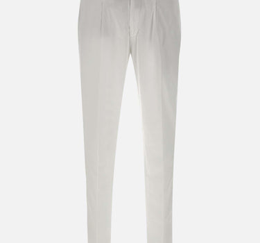 Pantaloni "DVR33" in cotone e seta DVR33R022 TC100 DEVORE 