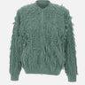 Giacca bomber con lavorazione sfilacciata 392009 047 KANGRA 
