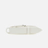 Cintura "Nobukle Micron"  in pelle NB0039 BIANCO ORCIANI 