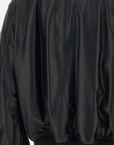 Bomber in pelle<BR/> 250WCB00004 LBT128AA100 THE ATTICO 